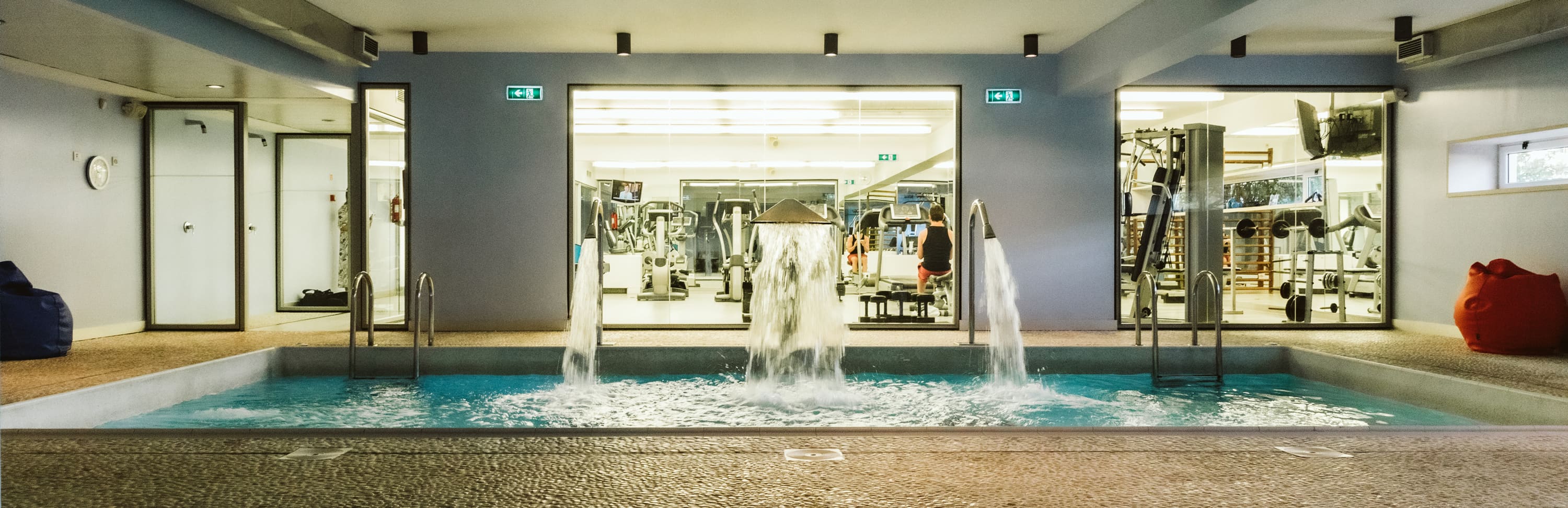 Gym, Spa & Indoor Swimming pool